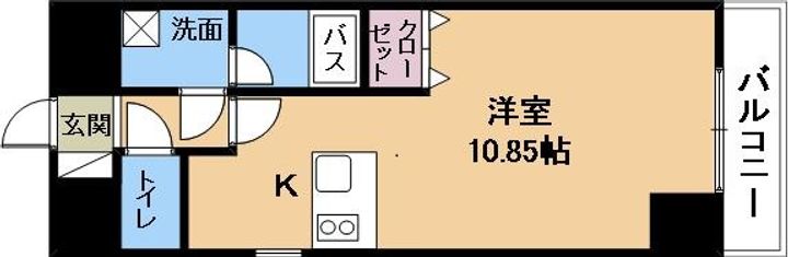 エンゼルプラザeast Iの間取り