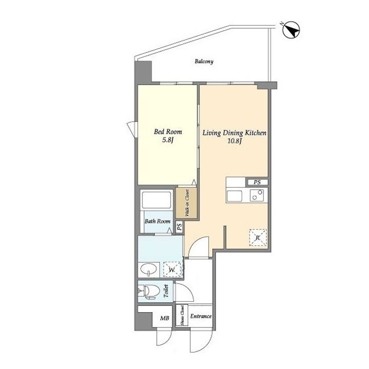 アストリアの間取り