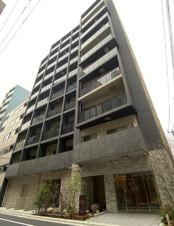 アジュールテラス日本橋浜町の外観