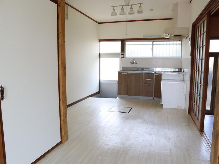 岡山県岡山市東区広谷(一戸建)の賃貸物件のキッチン