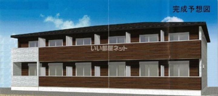 栃木県宇都宮市下荒針町(アパート)の賃貸物件の外観