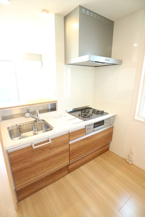 岡山県倉敷市西富井(アパート)の賃貸物件のキッチン