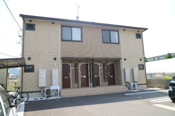 岡山県倉敷市西富井(アパート)の賃貸物件の外観