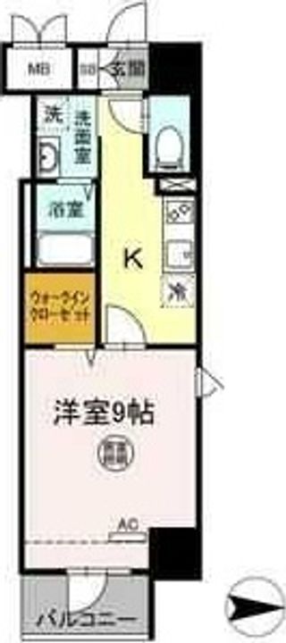 レガーロ仙台駅東の間取り