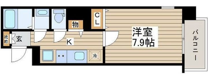 ティアラグレイス両国タワーの間取り