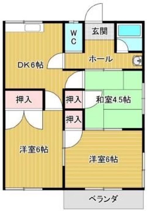 メゾン積和の間取り