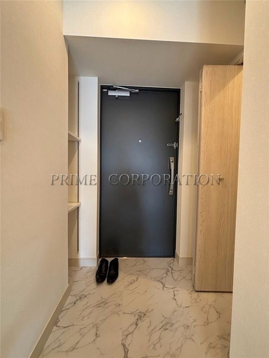 コンフォリア・リヴ豊洲キャナルの玄関