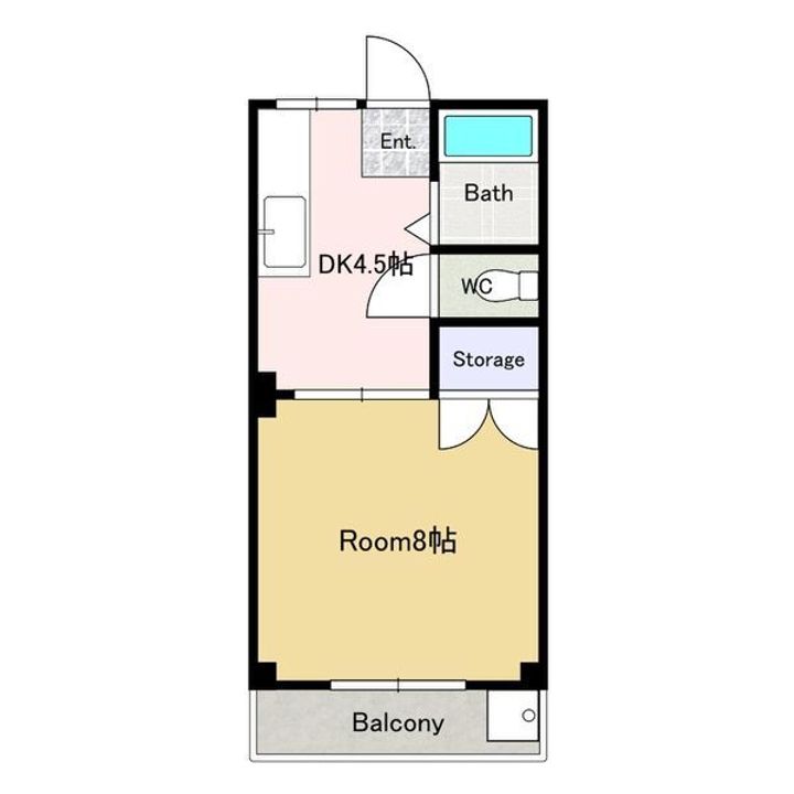 高光ハイツIの間取り