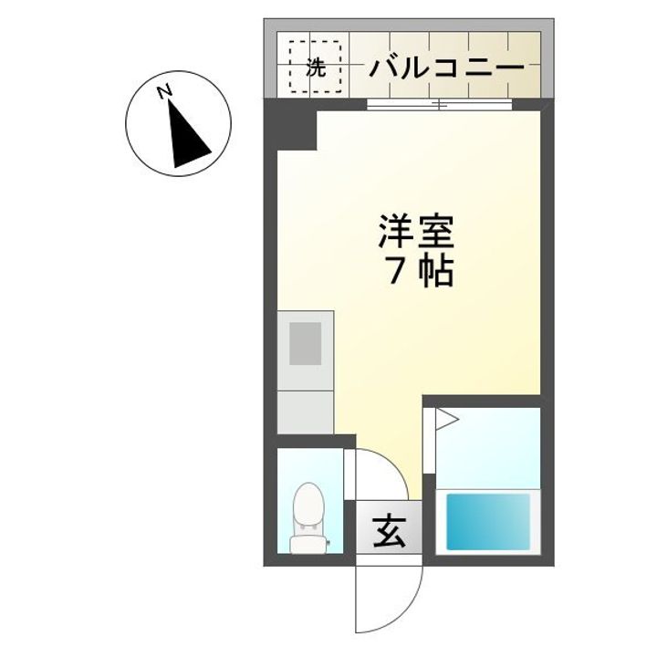 ピアマンションIIの間取り