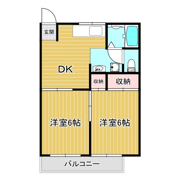 ジャスティ加古川東の間取り