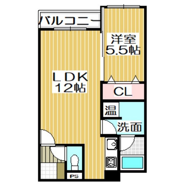 ヒラノアパートメントIIの間取り