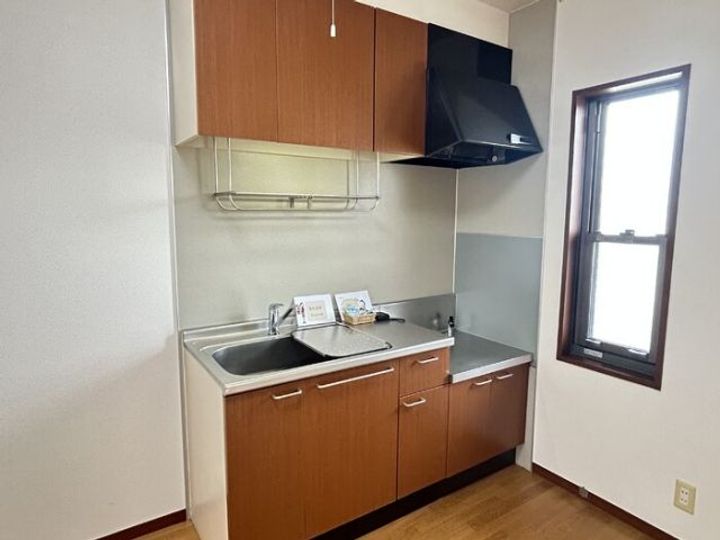 福島県本宮市本宮字万世(アパート)の賃貸物件のキッチン