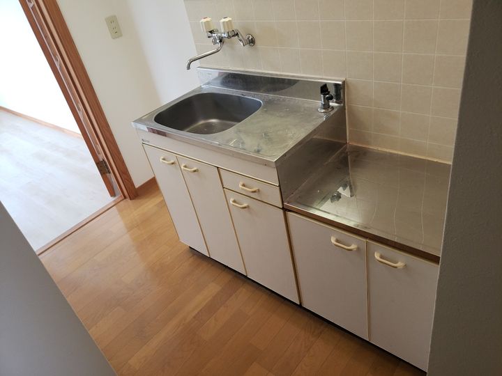 山形県山形市吉原3(アパート)の賃貸物件のキッチン