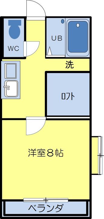 山形県山形市吉原3(アパート)の賃貸物件の間取り