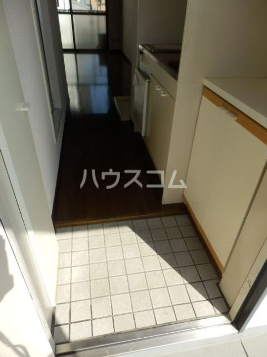 サンライズ北柏の玄関