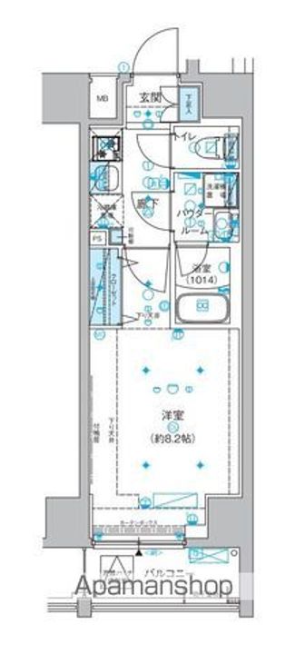 メインステージ両国IIIの間取り