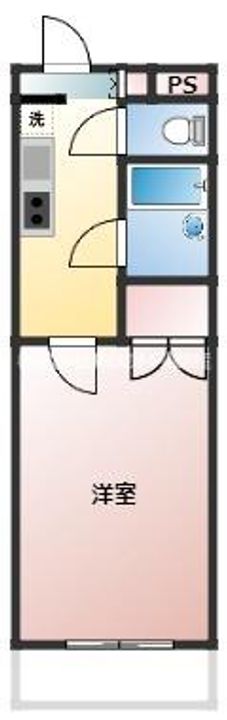 コーポレーション華の間取り