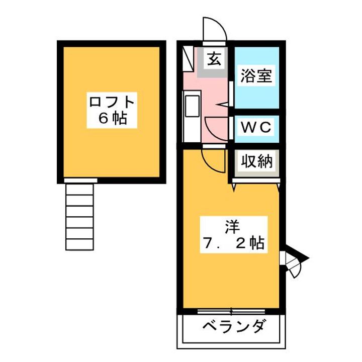 メゾンエスポワールの間取り