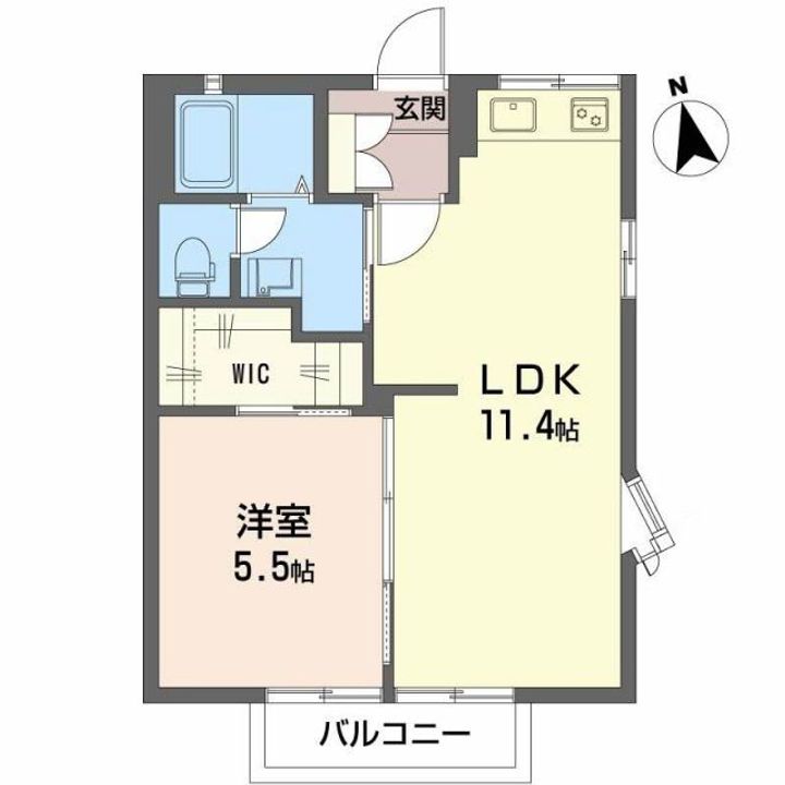 サンセベリア三佐の間取り