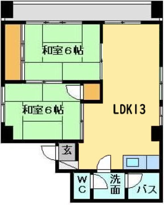 三翠ビルの間取り