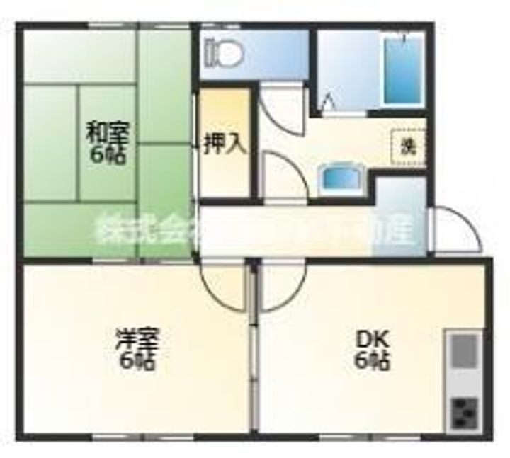 コーポフォレストの間取り