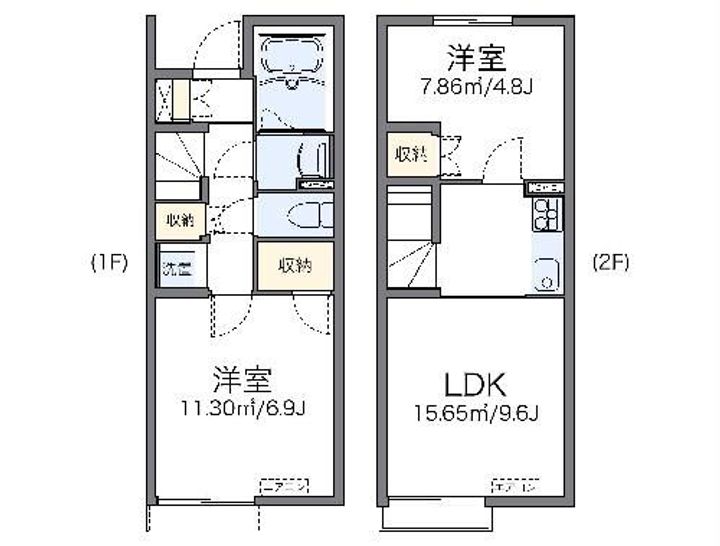 レオネクストサニーハウス前原の間取り