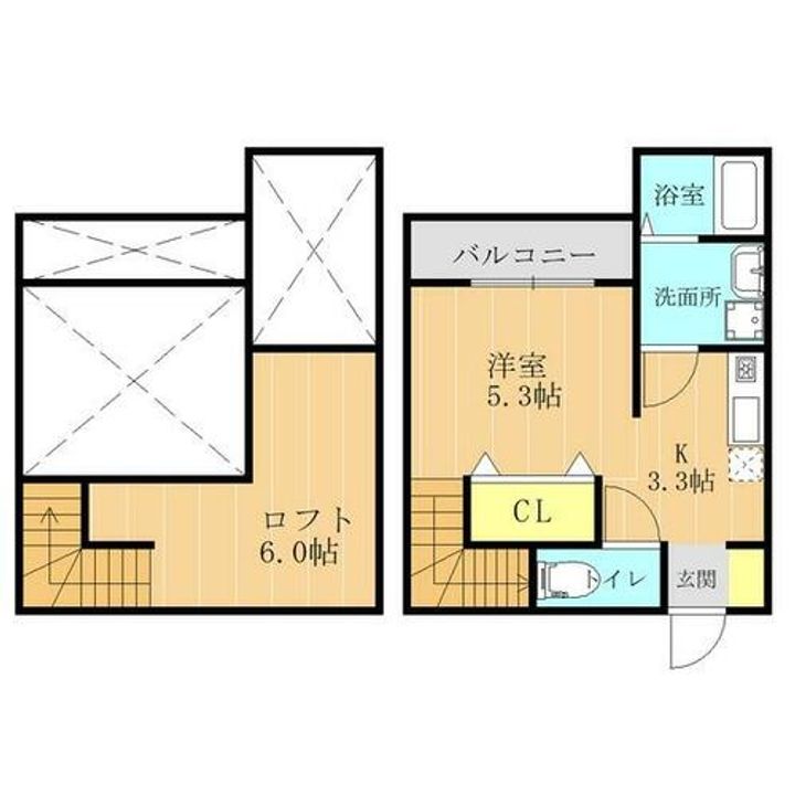 GreenGarden琴平の間取り
