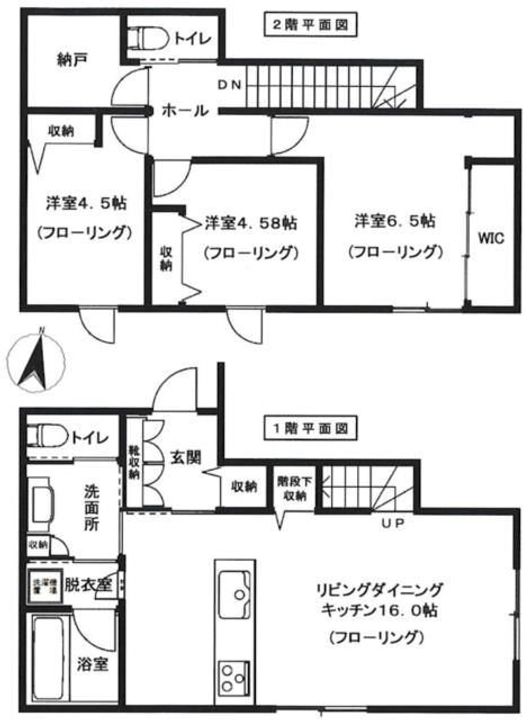 東京都杉並区善福寺2(一戸建)の賃貸物件の間取り