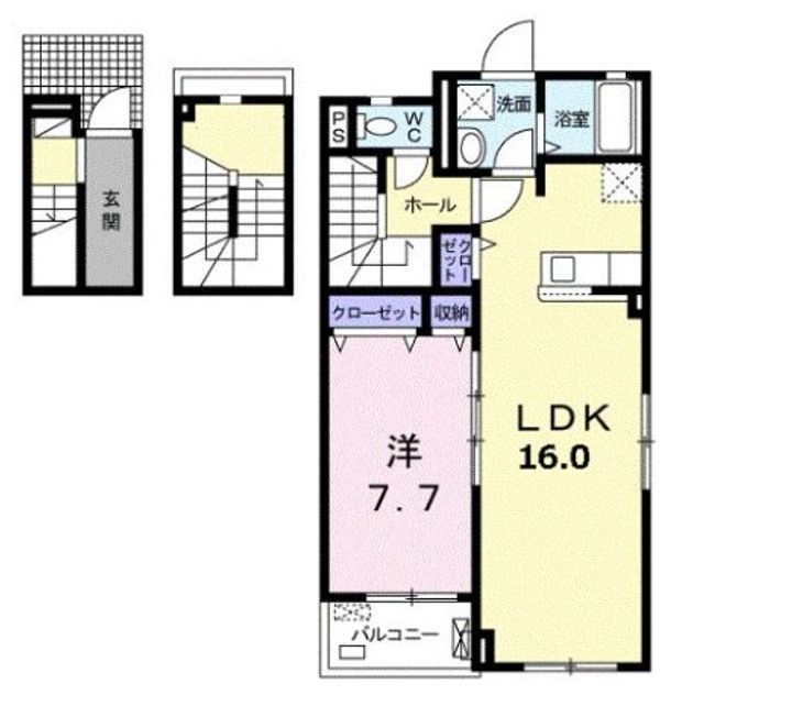 ルーナ カーサの間取り