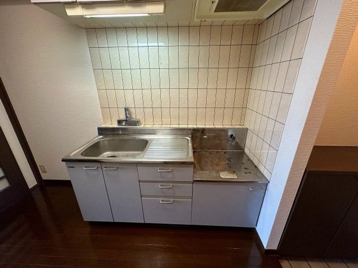 神奈川県藤沢市弥勒寺1(マンション)の賃貸物件のキッチン