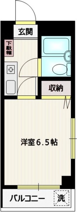 タウンコートエスの間取り