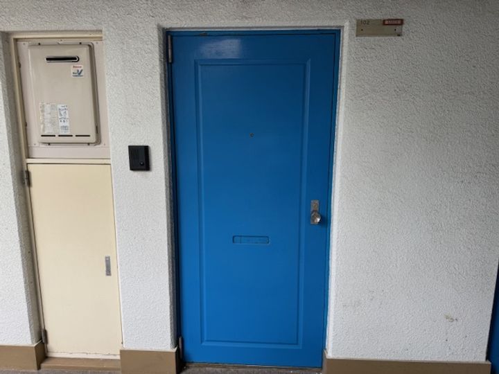 ハイシティ代々木公園の玄関