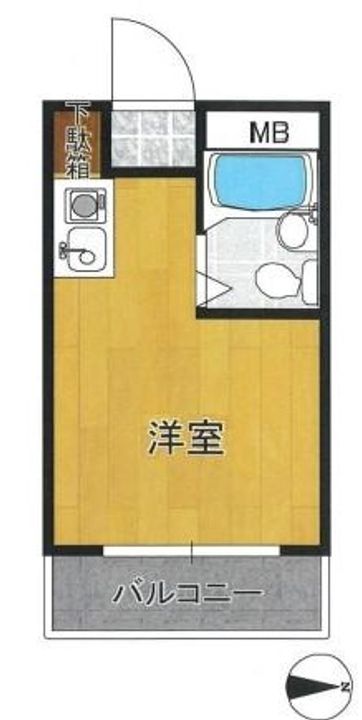 ハイシティ代々木公園の間取り