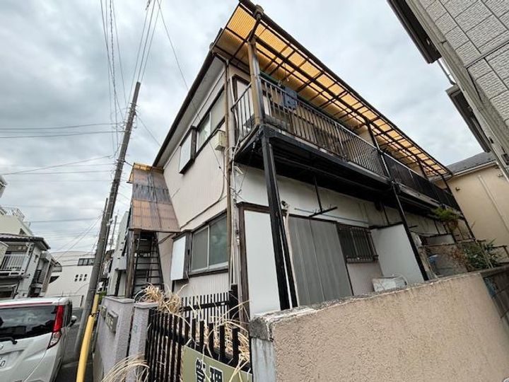 平コーポの外観