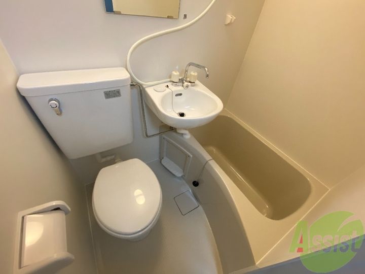 青山コーポ3の風呂