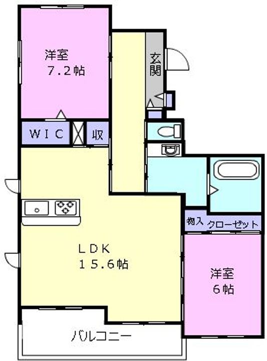 T-ステージの間取り