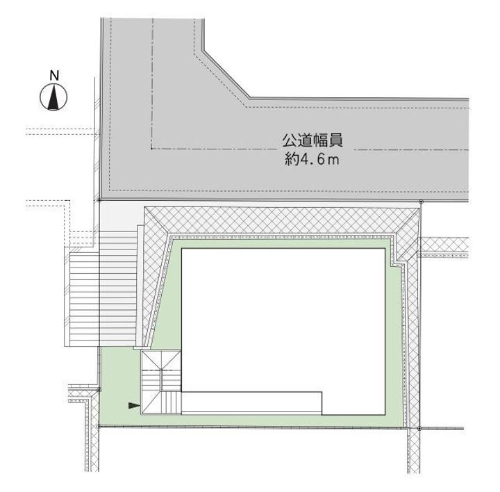 神奈川県座間市入谷東3(アパート)の賃貸物件の地図