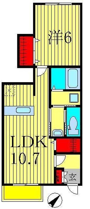 ソル・レヴェンテIIの間取り