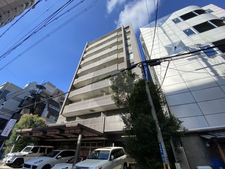 グランガーデン足代新町の外観