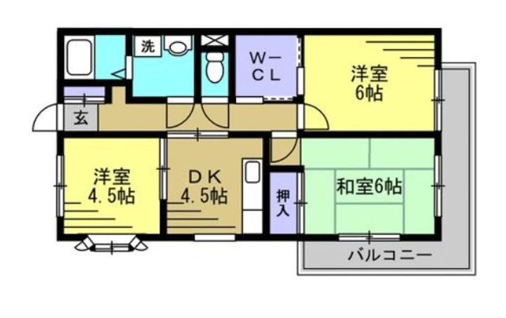 シャイン浦和第1の間取り