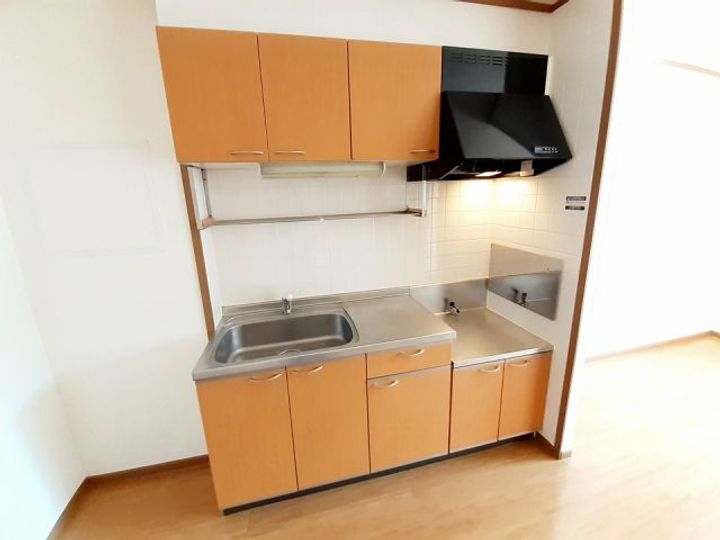 宮城県仙台市太白区茂庭字人来田西(アパート)の賃貸物件のキッチン