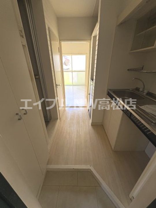 リッチモンド高松町第2の玄関