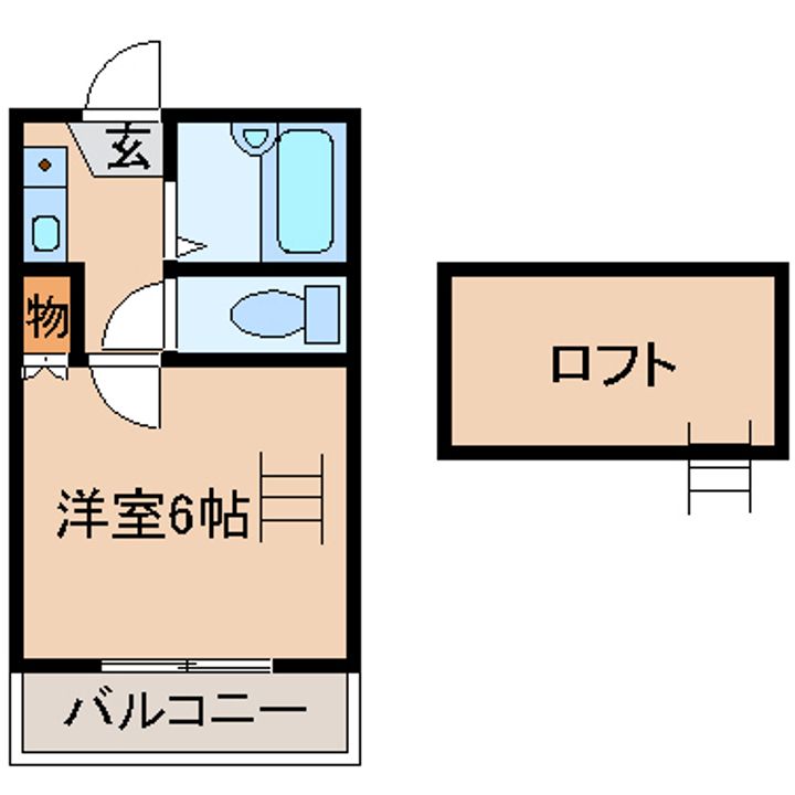 リッチモンド高松町第2の間取り