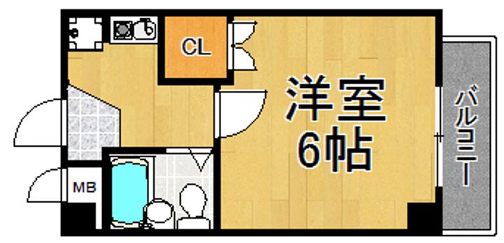 立花第5マンションの間取り