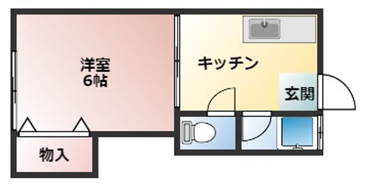 クレッシェンドVIの間取り