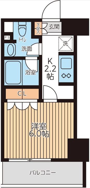 City Lux Tobeの間取り