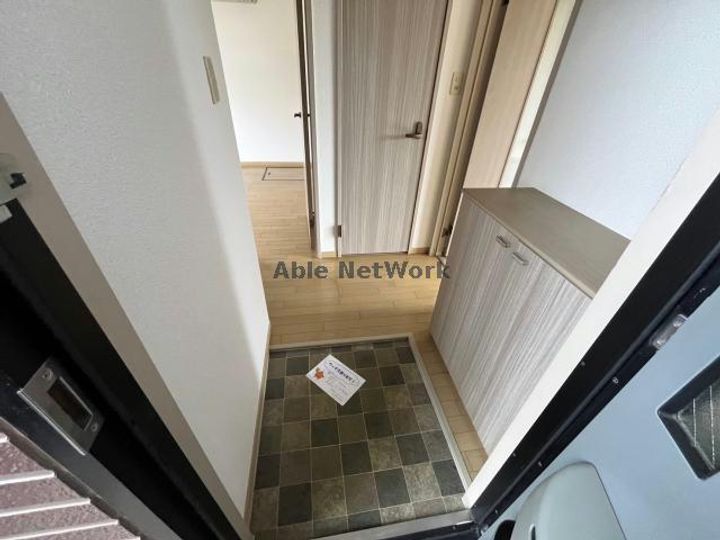 宮崎県都城市都北町(アパート)の賃貸物件の玄関