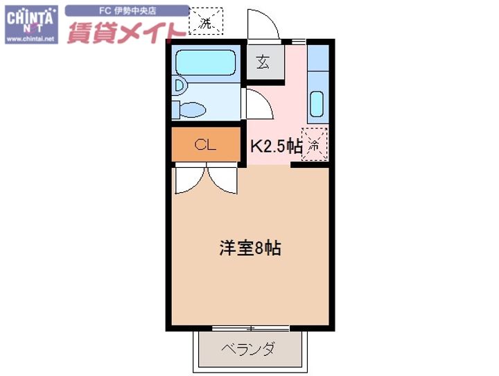メゾンMIOの間取り