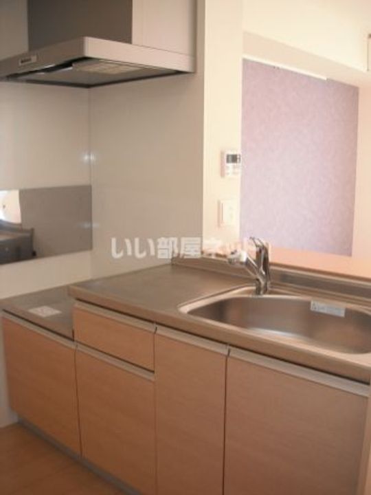 福島県福島市矢倉下(アパート)の賃貸物件のキッチン