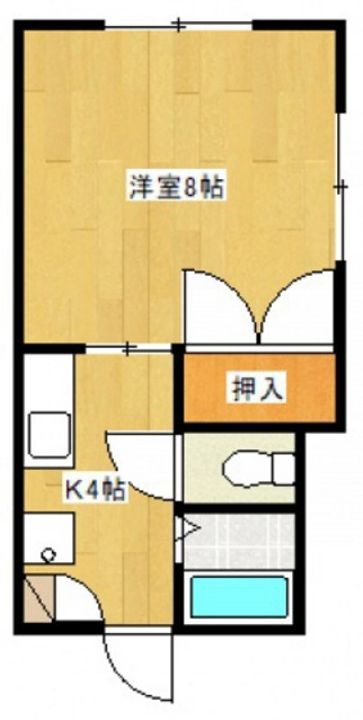 インフィールド五月が丘の間取り
